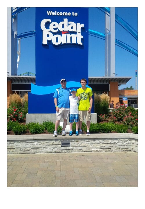 Cedar Point Enterance