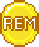 REM Gold Coin
