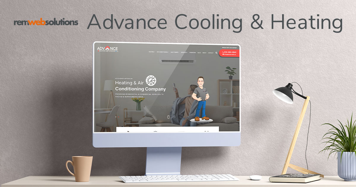 Featured Client – Advance Cooling u0026 Heating
