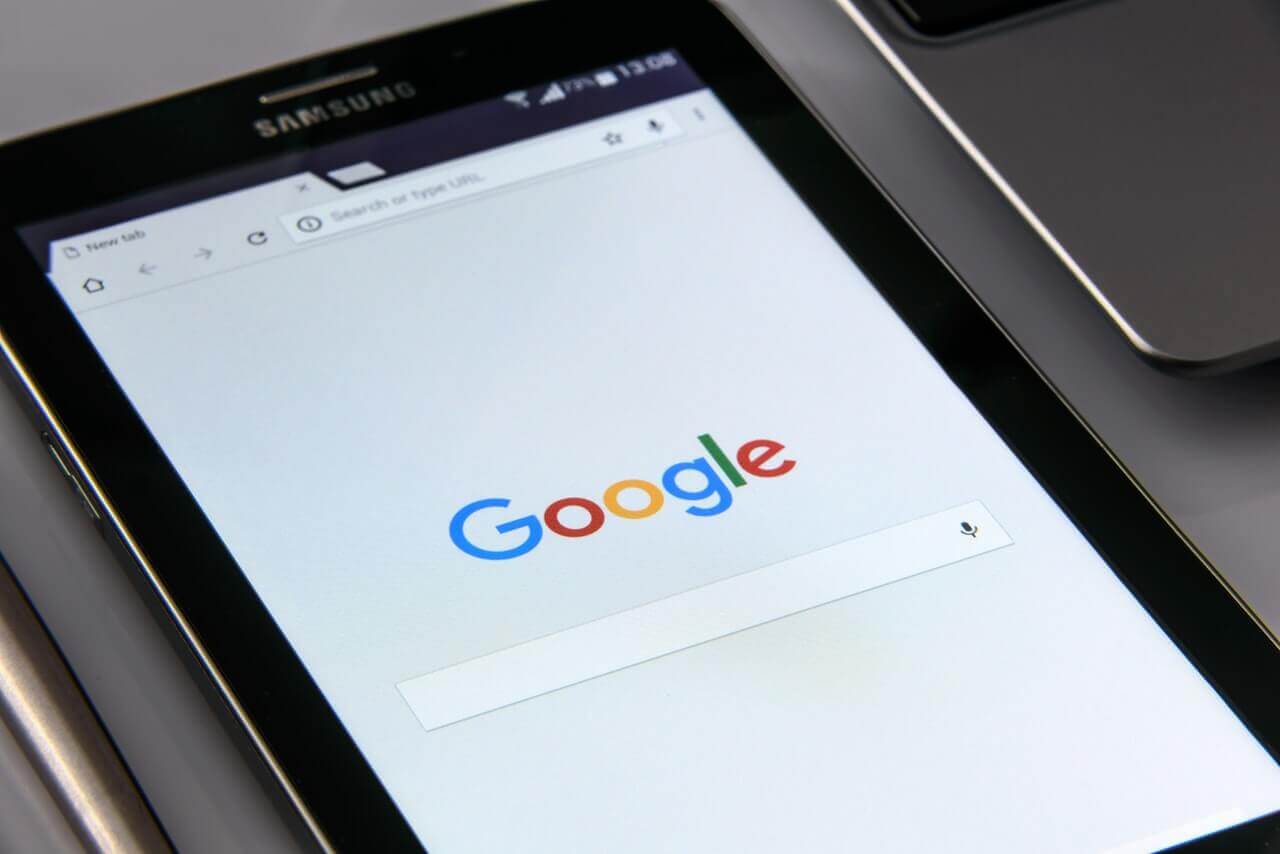 mobile tablet user on google chrome updated browser