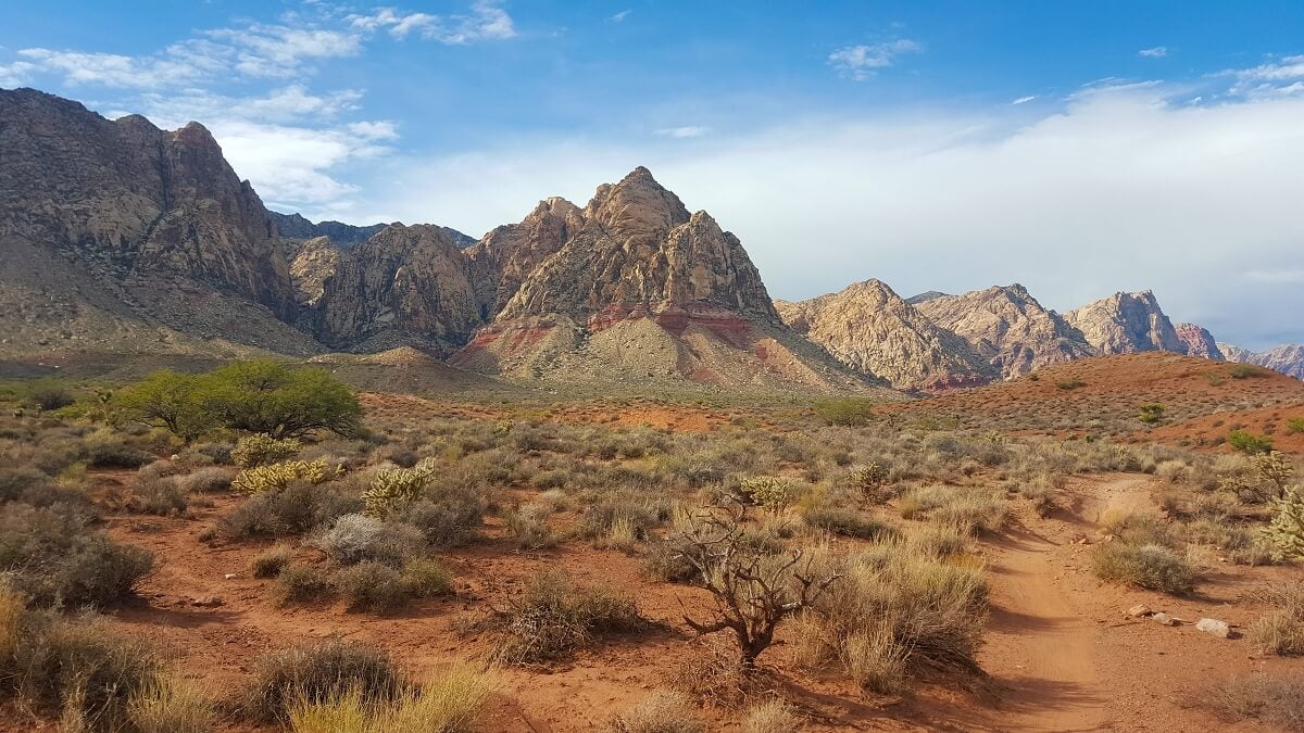 Mojave Desert - Red Rock Mountains