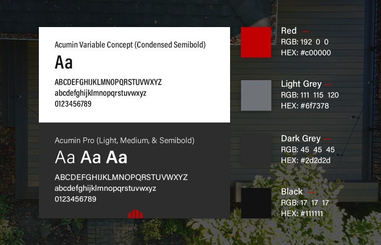 Resolut Fence and Deck Branding assets