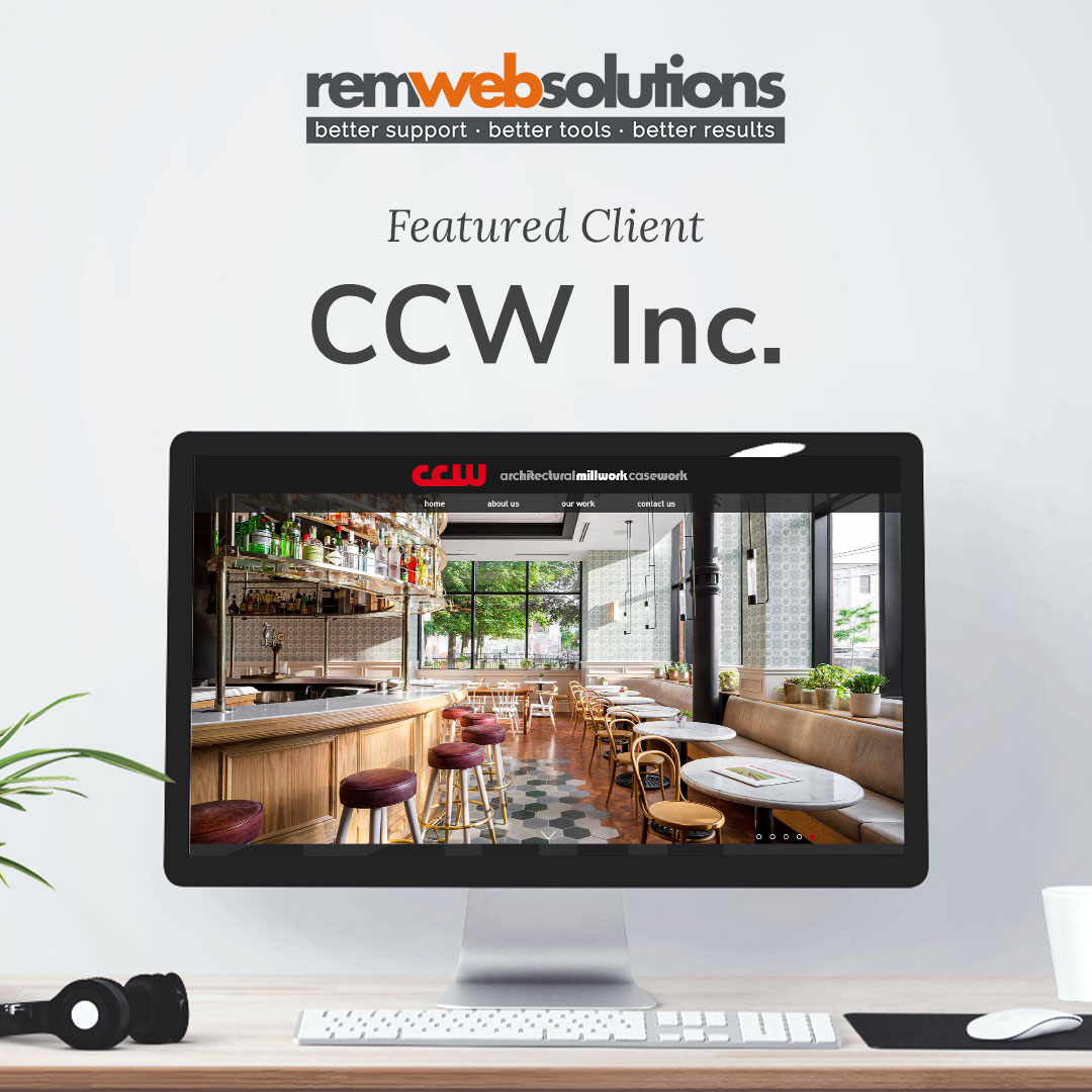 CCW website on a desktop computer screen