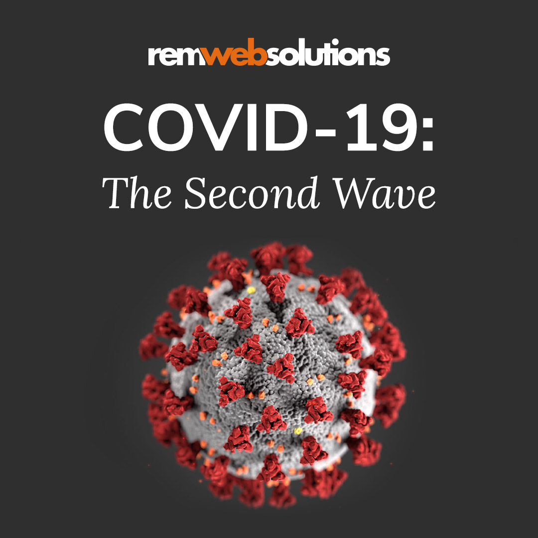 3D rendering of the Coranavirus in a grey background