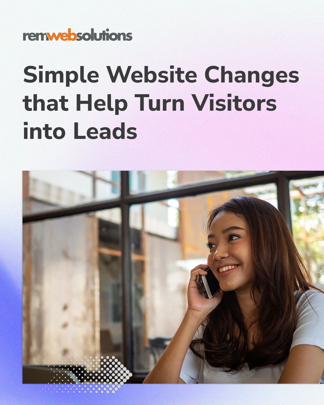 Woman talking on phone